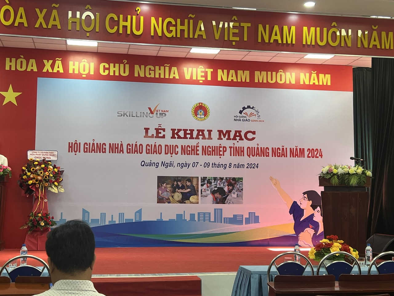 Khai Mạc Hội Giảng Nhà Giáo GDNN Tỉnh Quảng Ngãi Tại Trường Cao Đẳng Cơ Giới