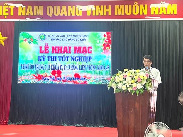 Khai Mạc Kỳ Thi TN Khóa 47,48 Trình Độ TC & CĐLT Năm 2025 Khai Mạc Kỳ Thi TN Khóa 47,48 Trình Độ TC & CĐLT Năm 2025