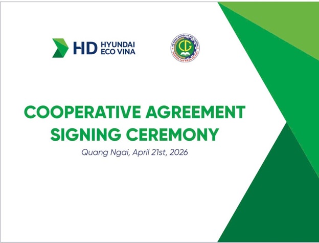 COM Signs Cooperation Agreement with HD Hyundai Eco Vina Co., Ltd.